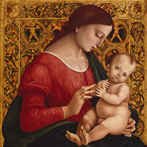 Madonna and Child, c. 1505-07 (oil and gold on wood)