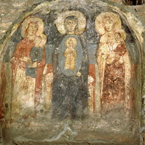 Madonna and Child with Saints Anne, Elizabeth and John the Baptist (fresco)