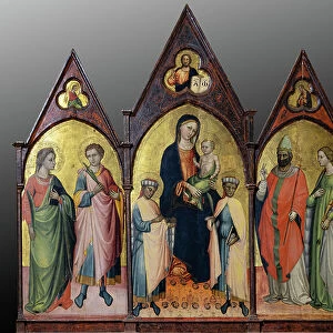 Madonna with Infant Jesus and Saints, 1395