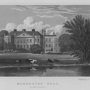 Markeaton Hall, Derbyshire (engraving)