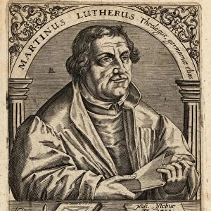 Martin Luther, 1483-1546, German Reformer