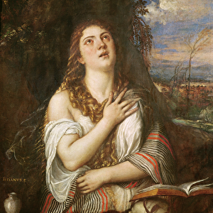 Mary Magdalene in Penitence, c. 1567-8 (oil on canvas)