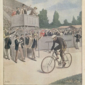 Maurice Garin (1871-1957) champion of the Paris-Brest race