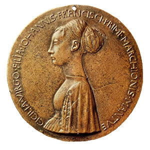 Medal of Cecilia Gonzaga, 1447, by Pisanello