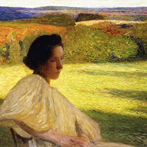 Meditation, 1896 (oil on canvas)
