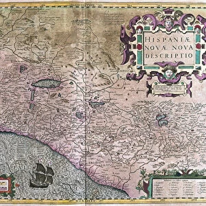 Mexico (engraving, 1596)