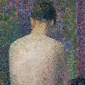 Model from the Back, 1886 (oil on panel)