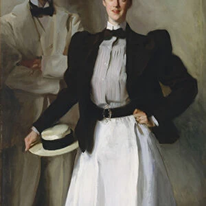 Mr. and Mrs. I. N. Phelps Stokes, 1897 (oil on canvas)