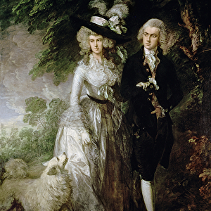 Mr and Mrs William Hallett (The Morning Walk), c. 1785 (oil on canvas)