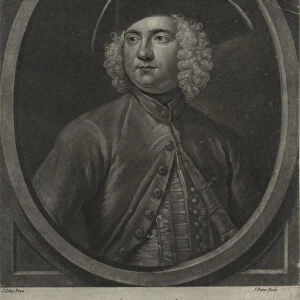 Mr. Walker in the Character of Captain Macheath, engraved by John Faber the Younger (c