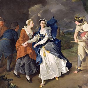 Mrs Cibber (1714-66) as Cordelia, 1755 (oil on canvas)