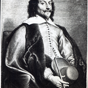 Nicholas Lanier, engraved by Lucas Vostermans (engraving)