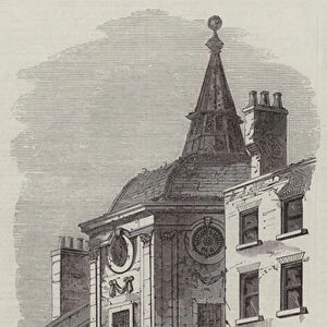The Old College of Physicians, in Warwick-Lane (engraving)