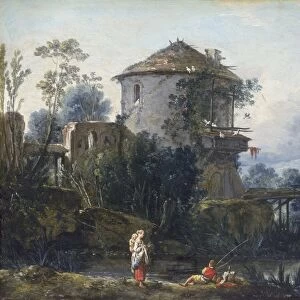 The Old Dovecote (oil on canvas)