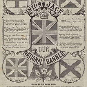 Origin of the Union Jack (engraving)