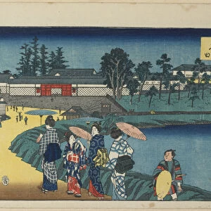 Outer Sakurada, April 1854