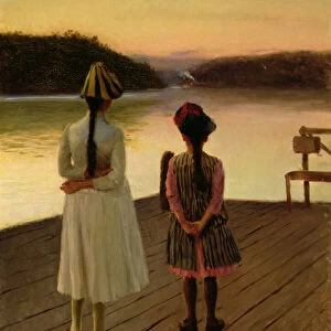 Pabryggan (The Asch Sisters), 1891-92 (oil on canvas)