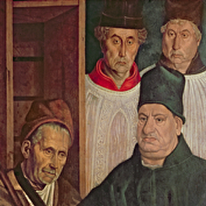Panel of the Relics, from the Polyptych of St. Vincent, c. 1465 (oil on panel)