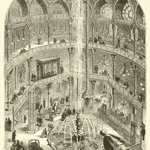 The Panopticon, in 1854 (engraving)