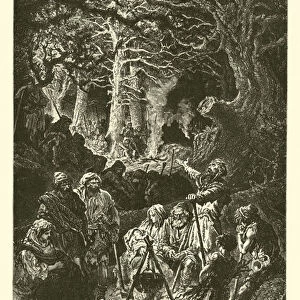 The Peasants resolved to live according to their own inclinations (engraving)