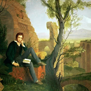 Percy Bysshe Shelley (1792-1822) 1845 (oil on canvas)