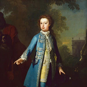 Portrait of the 3rd Duke of Chandos as a Boy (oil on canvas)