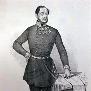 Portrait of Alois Negrelli (Luigi Negrelli), (1799-1858