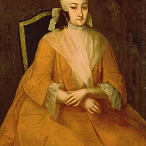 Portrait of Anna Leopoldovna (oil on canvas)