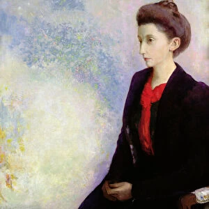 Portrait of Baroness Robert de Domecy, 1900 (oil on canvas)