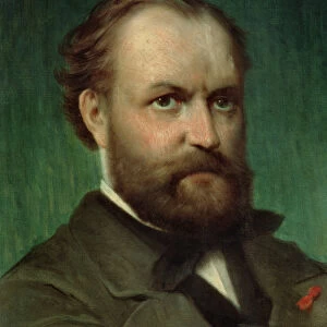 Portrait of Charles Gounod (1818-93) (oil on canvas)