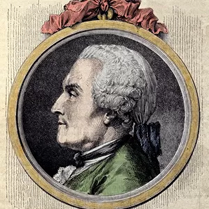 Portrait of Charles Marie La Condamine, French mathematician and naturalist (1701-1774