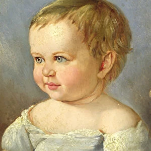 Portrait of a Child (oil on canvas)