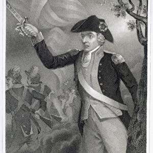 Portrait of General Francis Marion at the Battle of Eutaw Springs, 1781