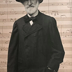 Portrait of Giuseppe Verdi (photo)
