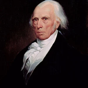 Portrait of James Madison, 1833 (oil on canvas)