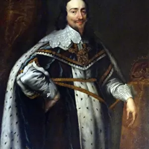 Portrait of King Charles I of England (oil on canvas)