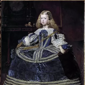 Portrait of Magaret Theresa, infanta of Spain and Empress of the Holy Roman Empire