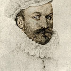 Portrait of a man with ruff and cap