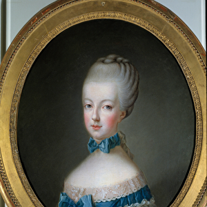 Portrait of Marie Antoinette (1755 - 1793) Queen of France