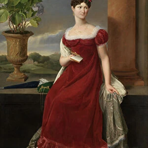 Portrait of Mary Lodge (oil on canvas)