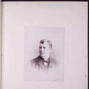Portrait of Robert Anning Bell, c. 1900 (b / w photo)