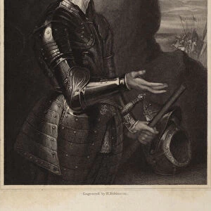 Portrait of Thomas Wentworth, Earl of Strafford (engraving)