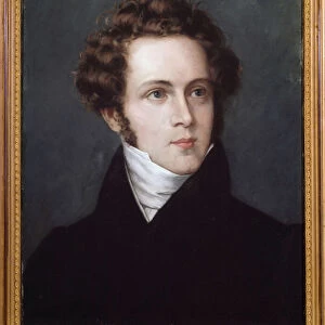 Portrait of Vincenzo Bellini (1801-1835) Italian composer