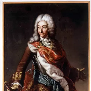 Portrait of Vittorio Amedeo II di Savoia called the Volpe Savoiarda (1666-1732