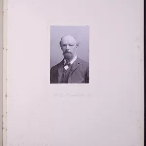 Portrait of WC Marshall, c. 1900 (b / w photo)