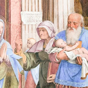 Detail of the Presentation of Jesus at the Temple (fresco)