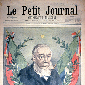 President Kruger, front cover of Le Petit Journal, 2 December 1900 (coloured