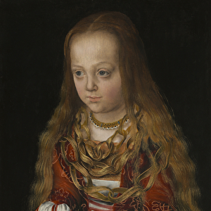 A Princess of Saxony, c. 1517 (oil on panel)