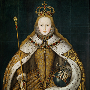 Queen Elizabeth I, c. 1600 (oil on panel)