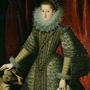 Queen Margarita of Austria, 1609 (oil on canvas)